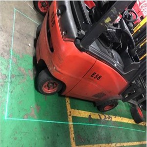 Đèn cảnh báo khu vực dành cho người đi bộ được gắn bên hông cho xe nâng / xe tải Diesel