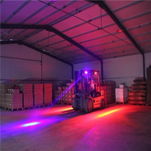 Xe nâng an toàn Ánh sáng đỏ hoặc xanh Laser Xe nâng